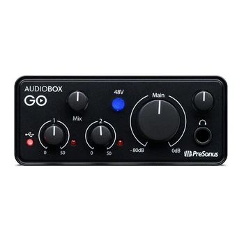Аудіоінтерфейс PreSonus AudioBox GO (301216)