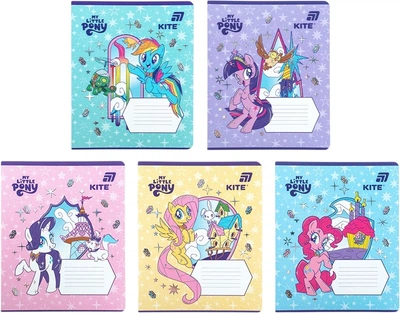 Набір зошитів Kite My Little Pony 12 аркушів у клітинку 25 шт (LP26-232)