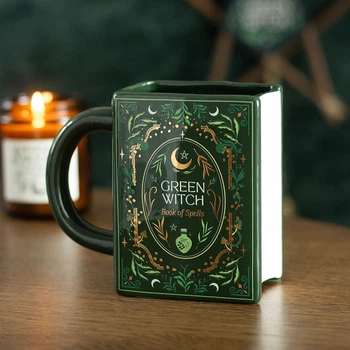 Чашка "Green Witch Book" Книга зеленої відьми 09336