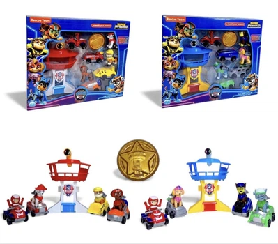 Ігровий набір Щенячий патруль (Paw Patrol) з оглядовою вежею, фігурками героїв та транспортом