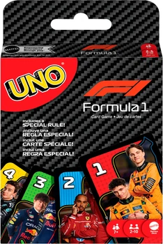 Настільна гра UNO F1 (JMF10) (194735375257)