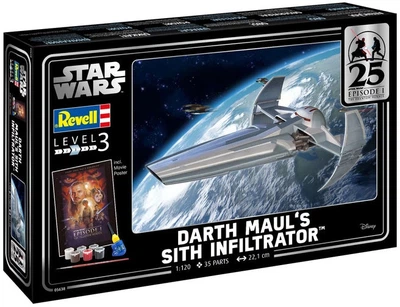 Model do składania Revell Star Wras Darth Maul's Infiltrator Sithów 640729 (4009803005638)