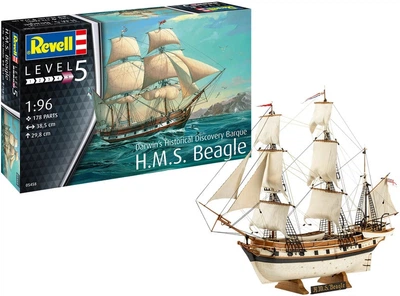 Модель для складання Revell Darwin's Historical Discovery Barque H.M.S. Beagle 640735 (4009803065458)
