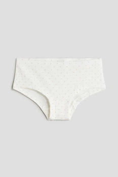 Трусики хипстеры для девочки H&M 0651030-041 134-140 см (8-10 years) Белый