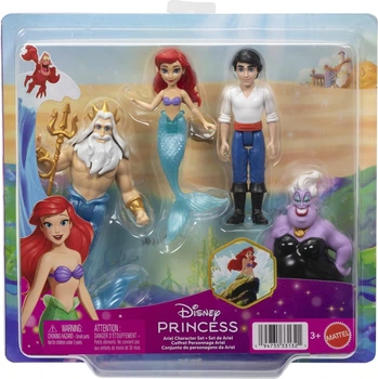 Набір мініляльок Disney Princess Аріель та друзі 11 см (194735331321)