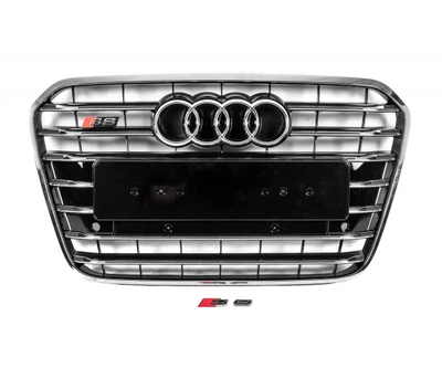 Решетка радиатора Audi A6 C7 2011-2014 (gt-13a6-003s)