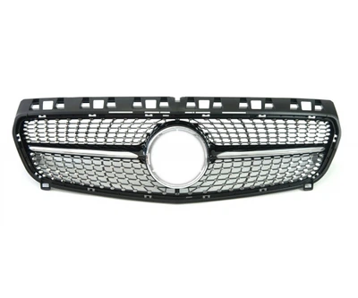 Решітка радіатора Mercedes A-class W176 2012-2015 (B-W176141)