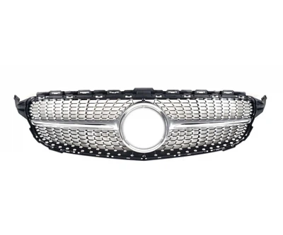 Решітка радіатора Mercedes C-Class W205 2015-2018 (B-W205161)