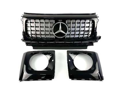 Решітка радіатора Mercedes G-class W463 (B-W464182)