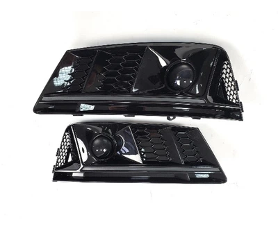 Грати бампера Audi A4 B9 2016-2019 (A4-S0152)