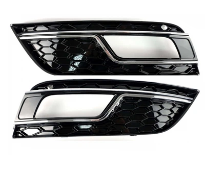 Грати бампера AUDI A4 B8 2012-2015 (A4-RS0152)