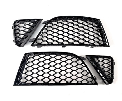 Грати бампера Audi A4 B8 2008-2015 (RS4-0716)