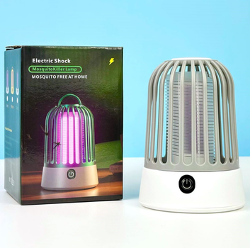 Лампа-пастка от насекомых MWD-03 2in1 аккумуляторный светильник 15 см USB