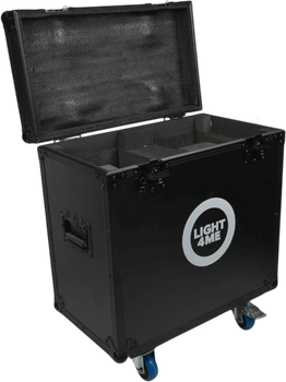 Case transportowy Light4Me na 2 głowice ruchome Focus 300W Beam Ring LED (5908249834743)