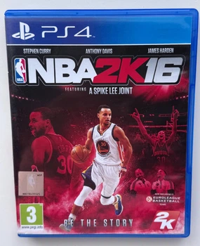 NBA 2K16 + мини-постер, Б/У, английская версия - диск для PlayStation 4