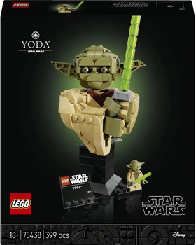 Конструктор LEGO Star Wars Погруддя Йоди 399 деталей (75438)