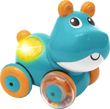 Muzyczna zabawka-wózek Chicco Baby Sense&Focus Hipopotam Sprint&Go (8058664176960)