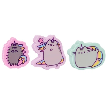 Ластик фигурный Yes Pusheen 3 дизайна микс