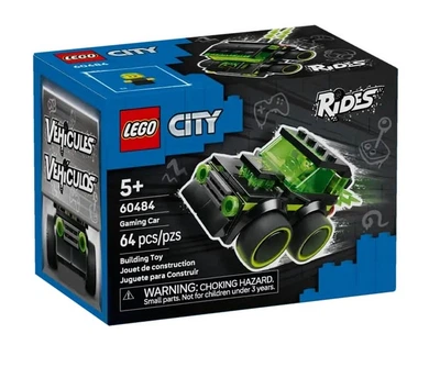 Конструктор LEGO City Машинки — Игрушечный автомобиль для гонок 64 детали (60484)