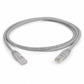 Патч-корд Cablexpert PP12-3M UTP CAT5e для сетевого оборудования медный 3м Серый