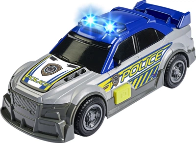 Автомобіль Dickie Toys Поліція з відкривним багажником звуковим та світловим ефектом 15 см (3302030) (4006333075537)