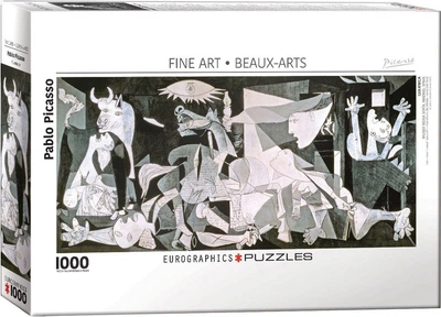 Puzzle Eurographics Guernica Pabla Picassa 1000 elementów panoramiczne (628136659062)