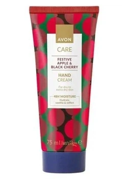 Зволожуючий крем для рук із екстрактами яблука та чорної вишні Avon Care, 75 мл