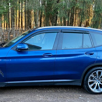 Дефлекторы окон VL-Tuning на BMW X3 (G01) 17- (накладные) WBM27