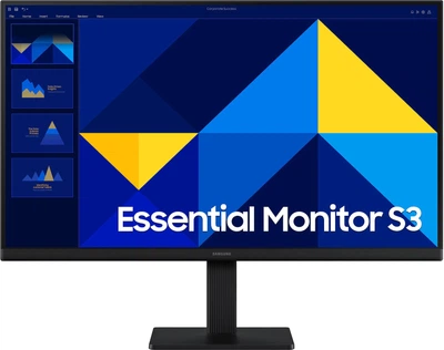 Монітор 24" Samsung Essential Monitor S3 S30GD (LS24D302GAUXEN)