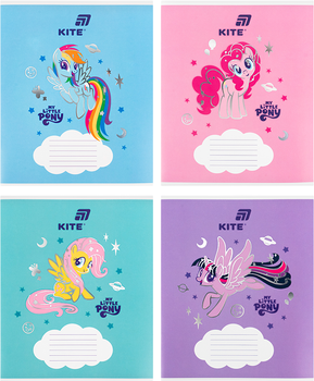 Набор тетрадей Kite My Little Pony 12 листов в косую линию 5 шт (LP26-235/5)