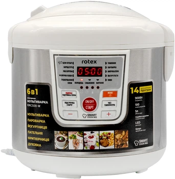 Мультиварка ROTEX RMC508-W ($OI679240) - Уцінка