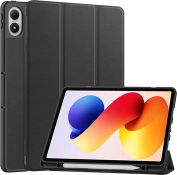 Чехол для планшета BeCover Flexible TPU Mate для Xiaomi Redmi Pad 2 Pro 12.1" с креплением для стилуса Black (BC_715605)