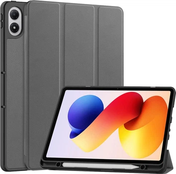 Чохол для планшета Xiaomi Redmi Pad 2 Pro 12.1" BeCover Flexible TPU Mate з кріпленням для стилуса Grey (BC_715608)