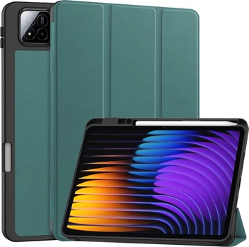 Чехол для планшета BeCover Flexible TPU Mate для Xiaomi Pad 8/8 Pro 11.2" с креплением для стилуса Dark Green (BC_715625)