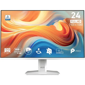 Монитор 23.8" MSI PRO MP243W-E14 White (9S6-3PD1CT-034) 1920x1080 (FullHD) IPS 144 Hz