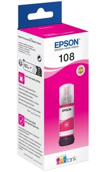 Чернила Epson 108, Magenta, 70 мл (C13T09C34A)
