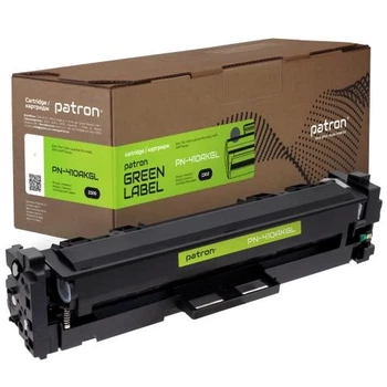 Картридж HP 410A (CF410A), Black, Patron Green (PN-410AKGL)