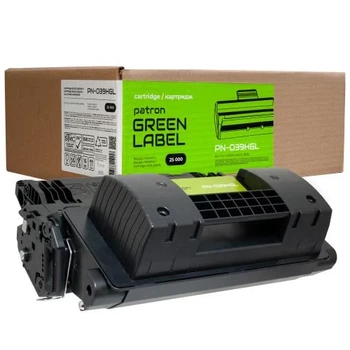 Картридж Canon 039H, Black, Patron Green (PN-039HGL)