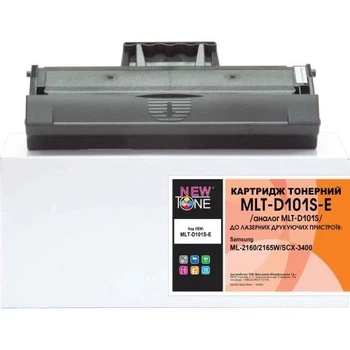 Картридж Samsung MLT-D101S, Black, NewTone (MLT-D101S-E)