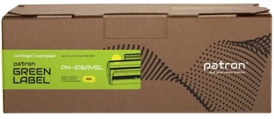 Картридж HP 216A (W2412A), Yellow, Patron Green (PN-216AYGL)