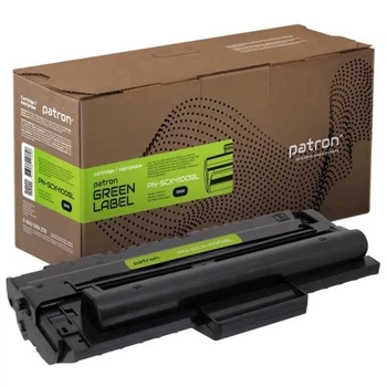 Картридж Samsung SCX-4100D3, Black, SCX-4100, 3000 стор, Patron Green (PN-SCX4100GL)