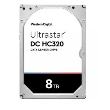 Жесткий диск 3.5" 8Tb Western Digital Ultrastar DC HC320, SAS, 256 Мб, 7200 об/мин (0B36400)