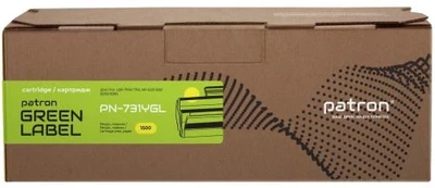 Картридж Canon 731, Yellow, Patron Green (PN-731YGL)