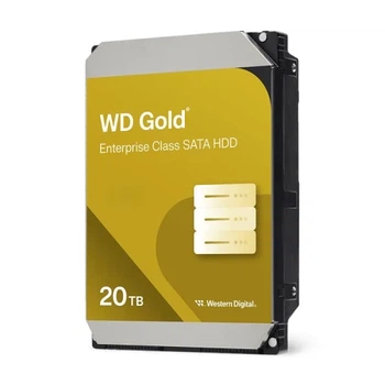 Жесткий диск 3.5" 20Tb Western Digital Gold, SATA3, 512 Мб, 7200 об/мин (WD203KRYZ)