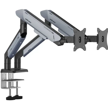 Кронштейн настільний для двох моніторів 17-42" AndaSeat Stealth PRO II Duo, Titanium (AD-W-A9-2S-BT)