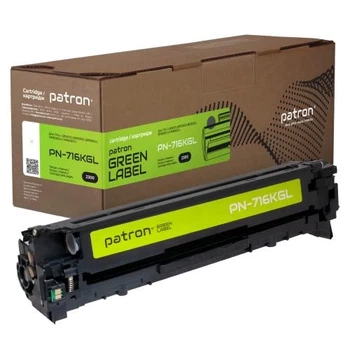 Картридж Canon 716, Black, Patron Green (PN-716KGL)
