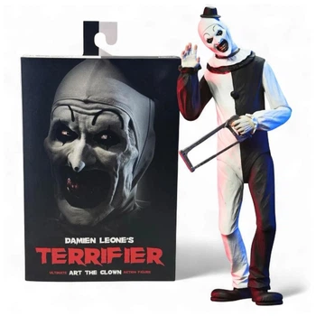 Колекційна фігурка Art the Clown Terrifier Ultimate Art the Clown 18 см – екшн-фігурка Жахливий Клоун Арт з аксесуарами