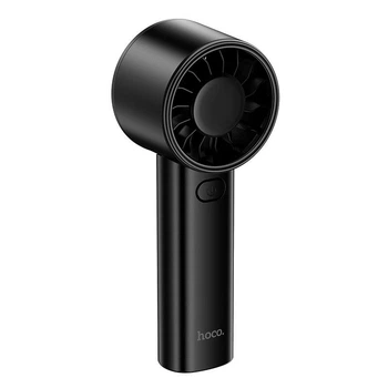 Ручной портативный вентилятор HOCO handheld fan HX600 (3Levels, 1.5-4.5h) Черный