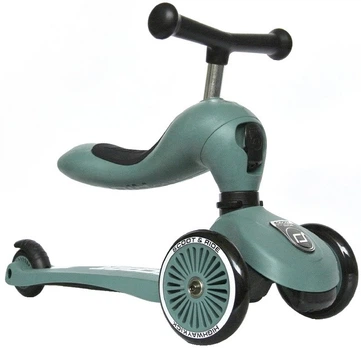 Самокат Scoot and Ride серії Highwaykick-1 сіро-зелений, 1-5 років