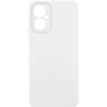 Противоударный чехол Silicone Cover Ummi Lakshmi Full Camera (AA) для Motorola Moto G55 5G белый / White